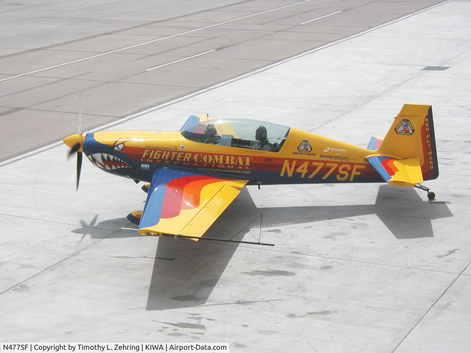 N477SF, 1999 Extra EA-300/L C/N 088, Fighter Combat International - Mesa AZ