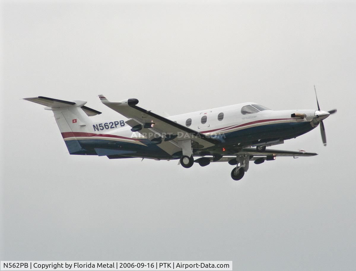 N562PB, 2004 Pilatus PC-12/45 C/N 562, PC-12