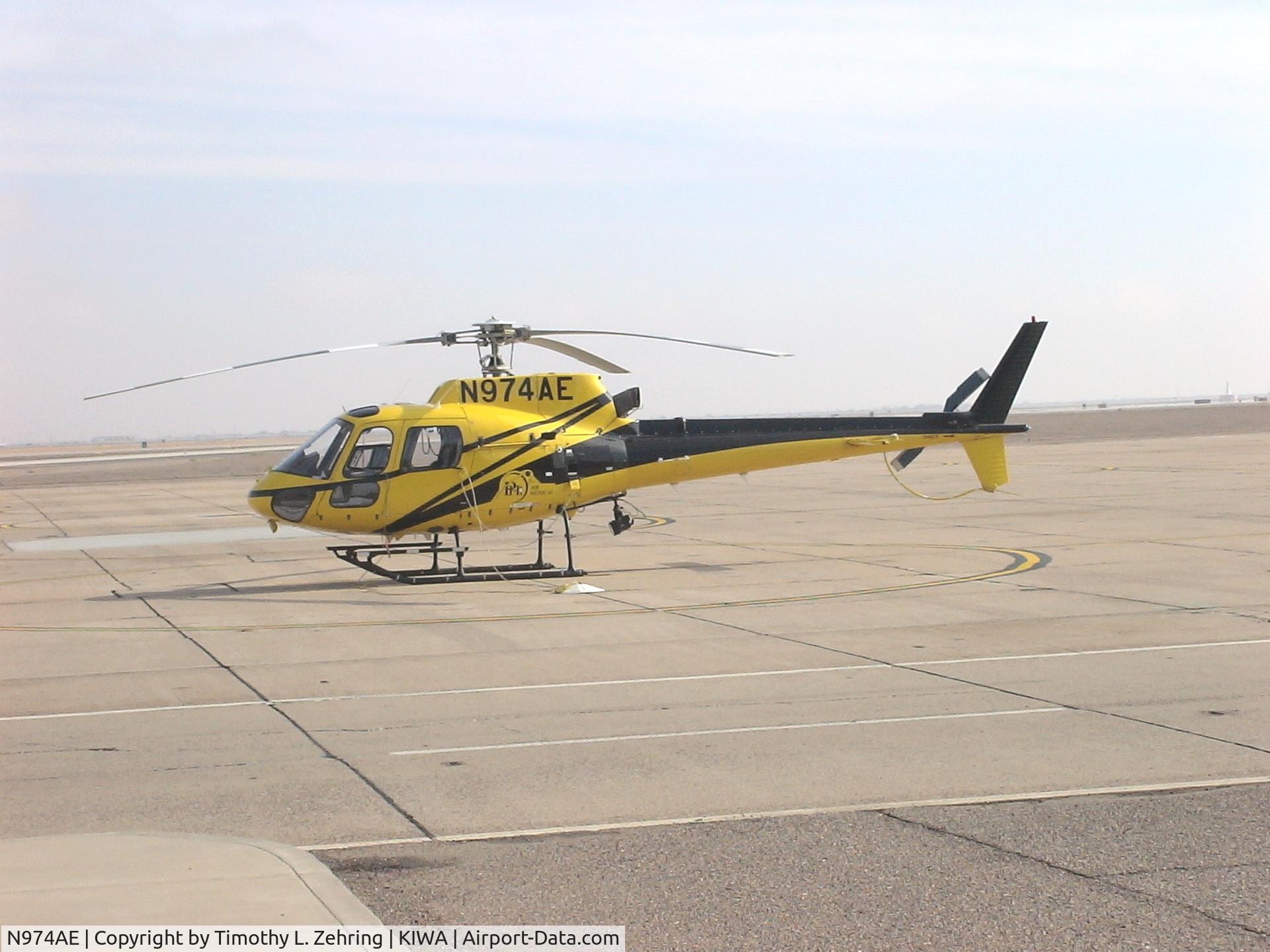 N974AE, 1992 Eurocopter AS-350B-2 Ecureuil C/N 2653, Air Evac - Air Ambulance