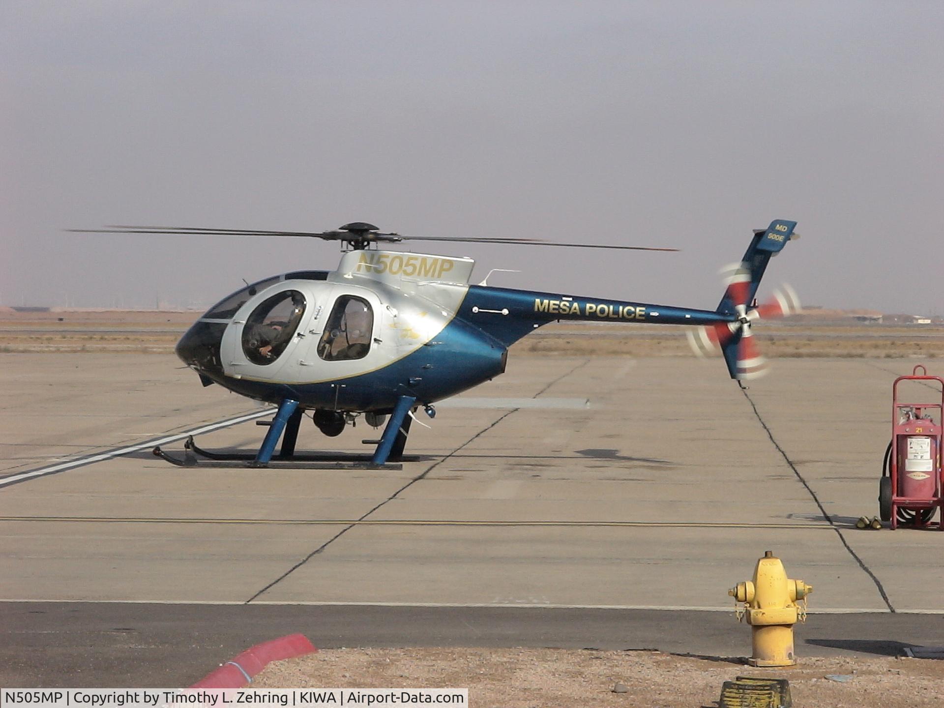 N505MP, 2001 MD Helicopters 369E C/N 0558E, Mesa Police - Falcon Five