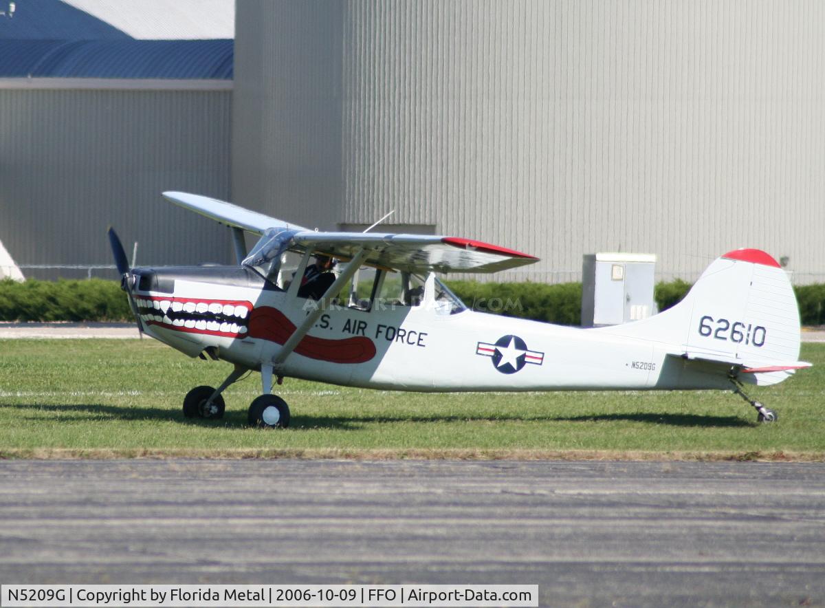 N5209G, 1951 Cessna 305A C/N 21811, Liaison fly in