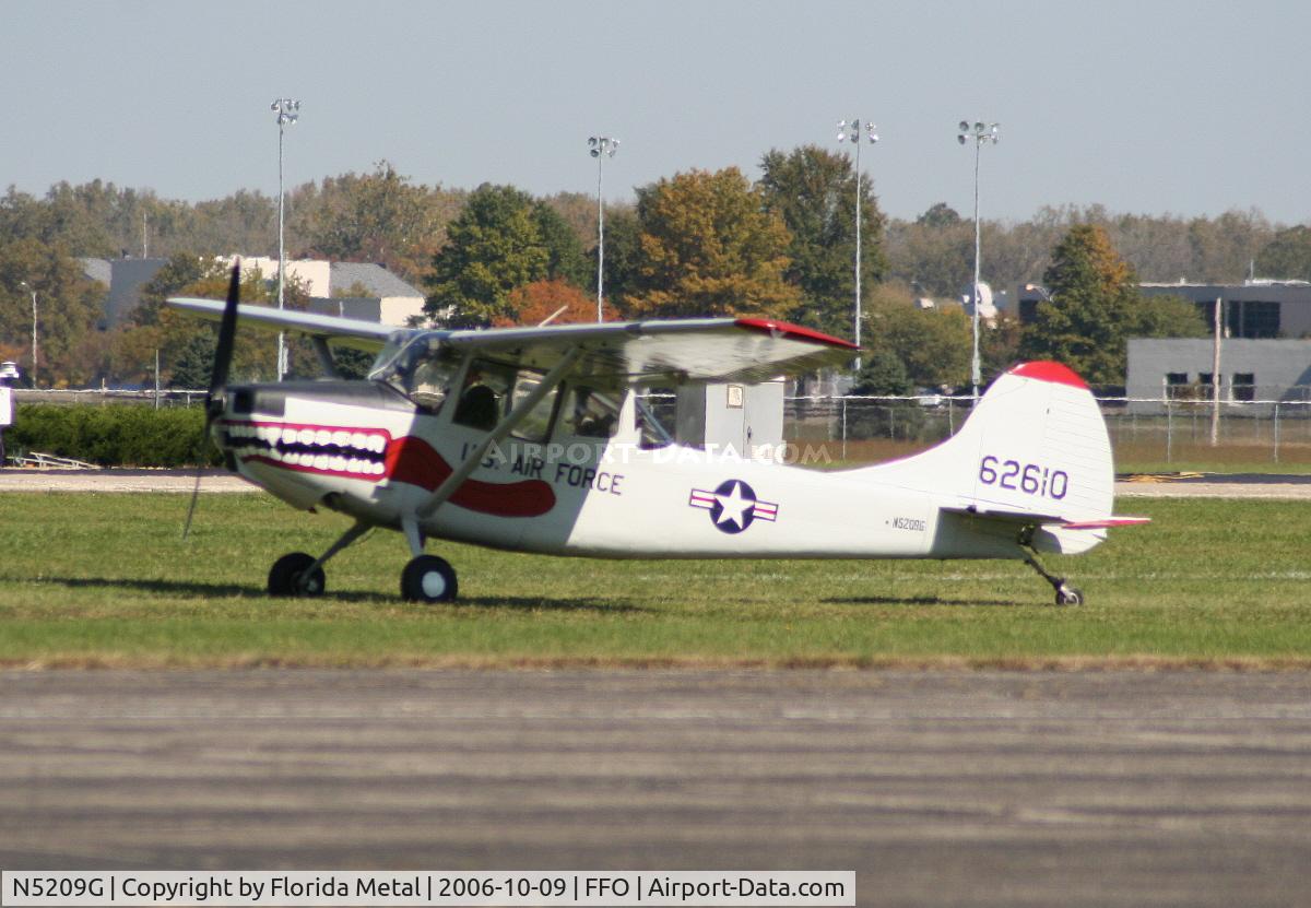 N5209G, 1951 Cessna 305A C/N 21811, Liaison fly in