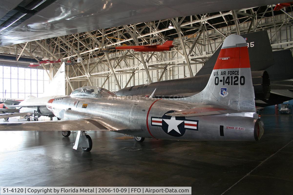 51-4120, 1951 Lockheed NT-33A-1-LO C/N 580-5414, Lockheed NT-33