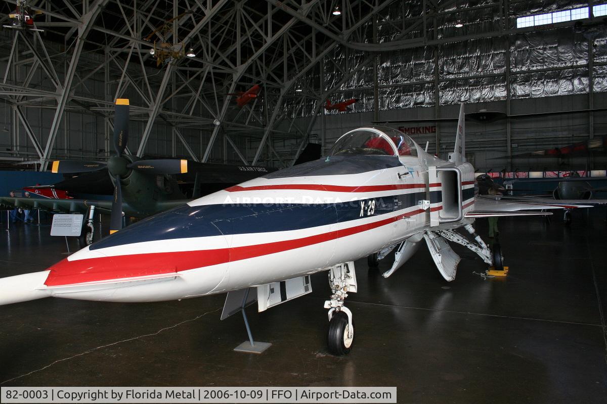 82-0003, 1982 Grumman X-29A C/N Not found 82-0003, Grumman X-29A