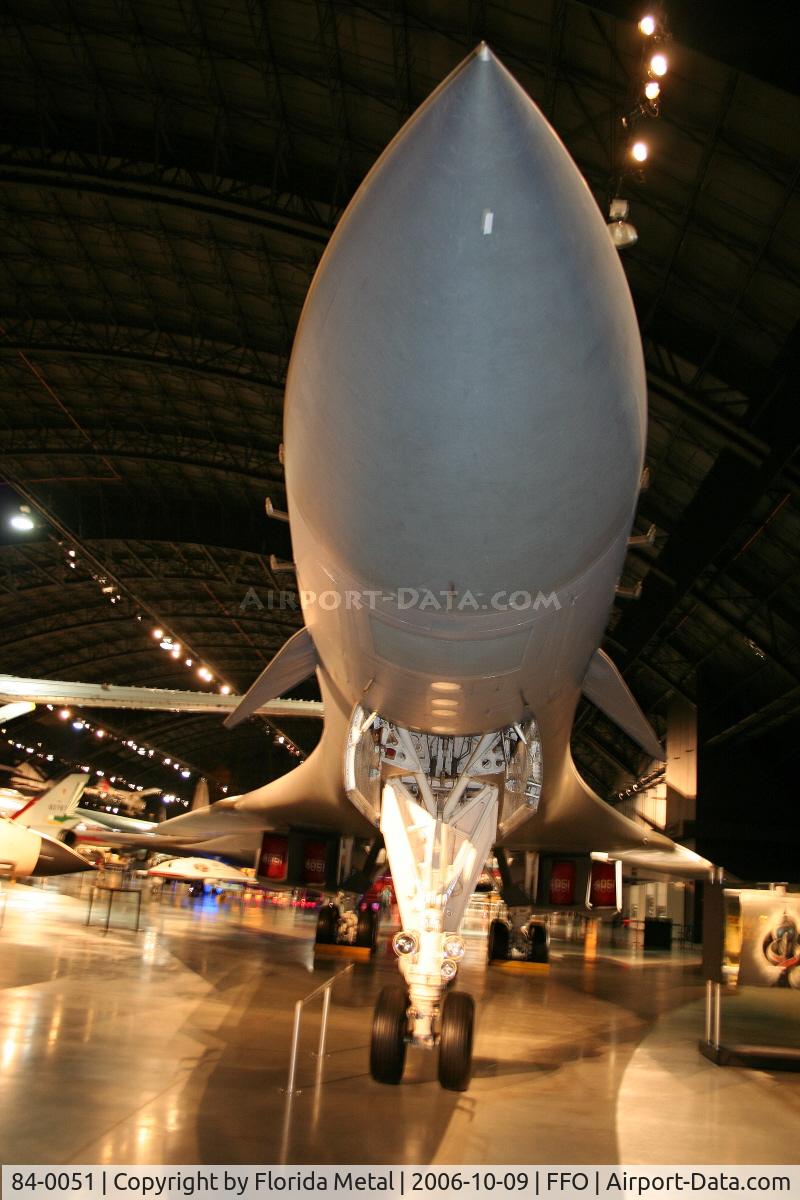 84-0051, 1984 Rockwell B-1B Lancer C/N 11, Rockwell B-1B