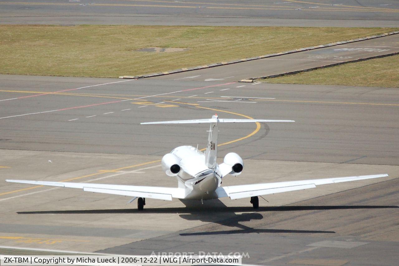ZK-TBM, 2005 Cessna 525B CitationJet CJ3 C/N 525B-0027, Taxiing to the runway