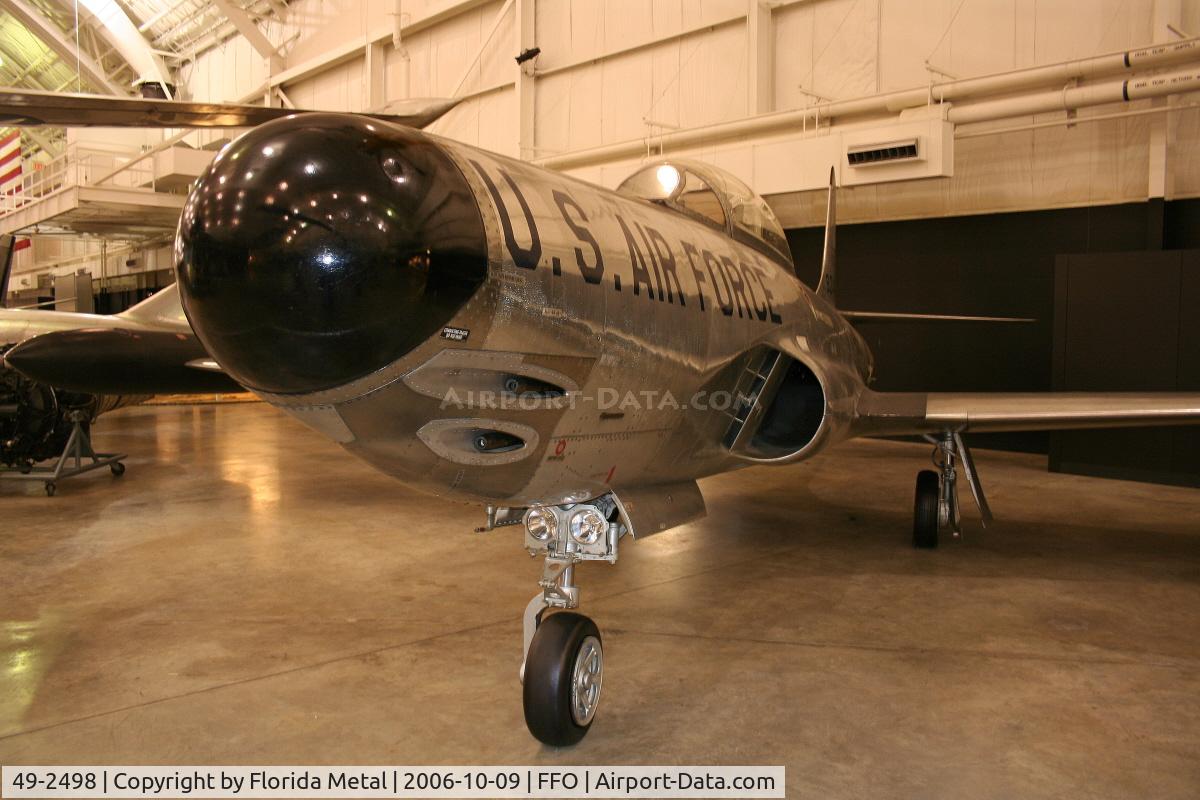 49-2498, 1949 Lockheed F-94A-5-LO Starfire C/N 780-7020, Lockheed F-94 Starfire