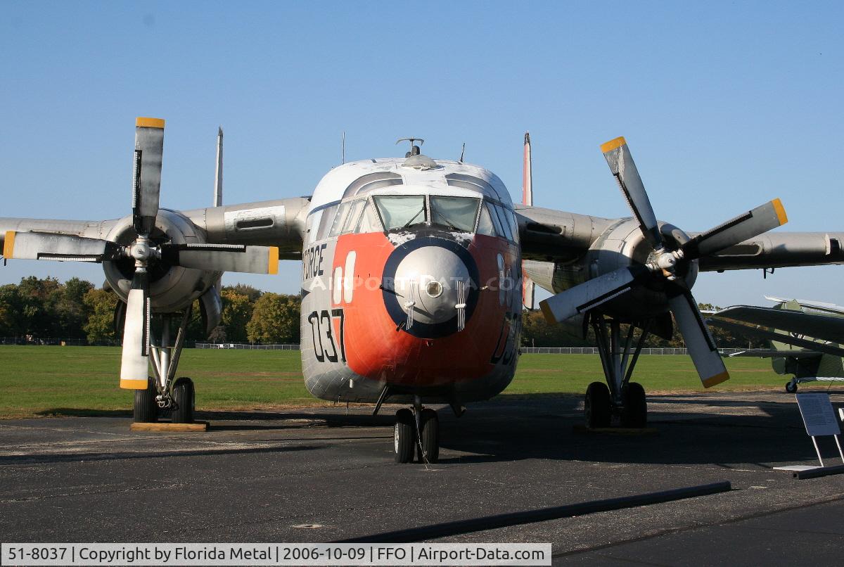 51-8037, 1951 Fairchild C-119J-FA Flying Boxcar C/N 10915, Fairchild C-119J Flying Boxcar