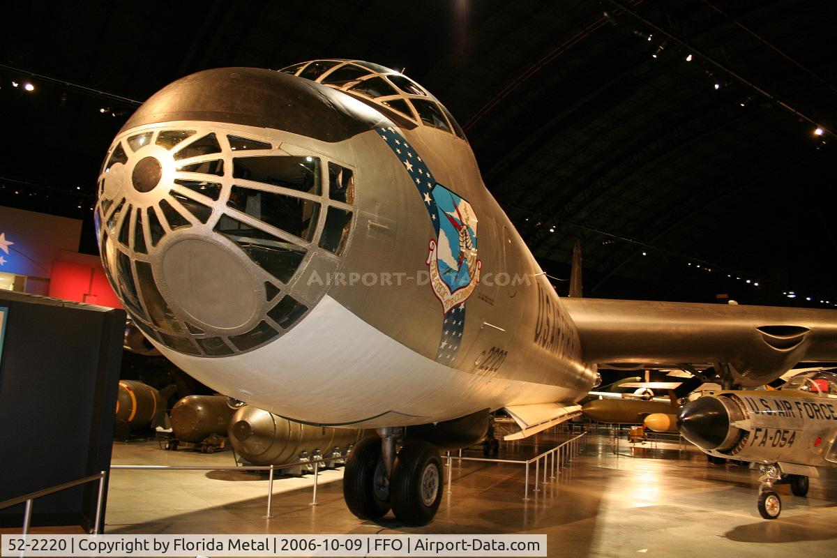 52-2220, 1952 Consolidated B-36J-1-CF Peacemaker C/N 361, Convair B-36J Peacemaker