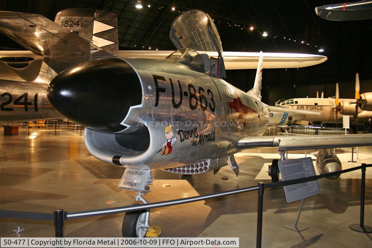 50-477, 1952 North American F-86D Sabre C/N 190-266, North American F-86D Sabre