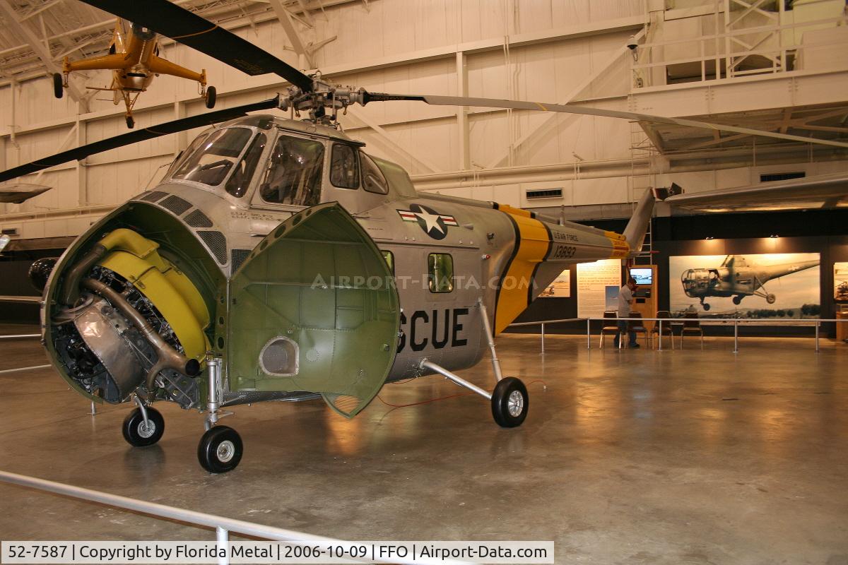 52-7587, 1952 Sikorsky H-19B Chickasaw C/N 55734, Sikorsky UH-19B Chickasaw