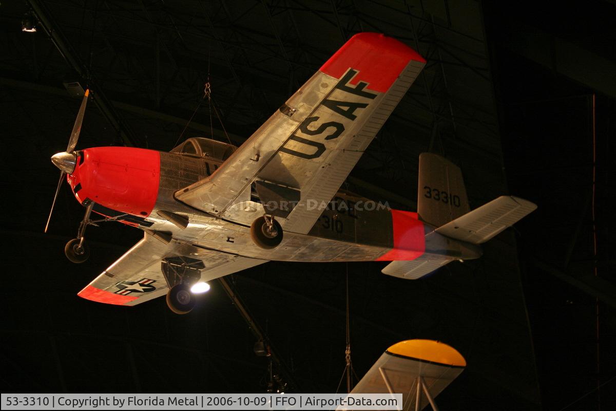53-3310, 1953 Beech T-34A (A45) Mentor C/N G-71, Beech T-34A Mentor