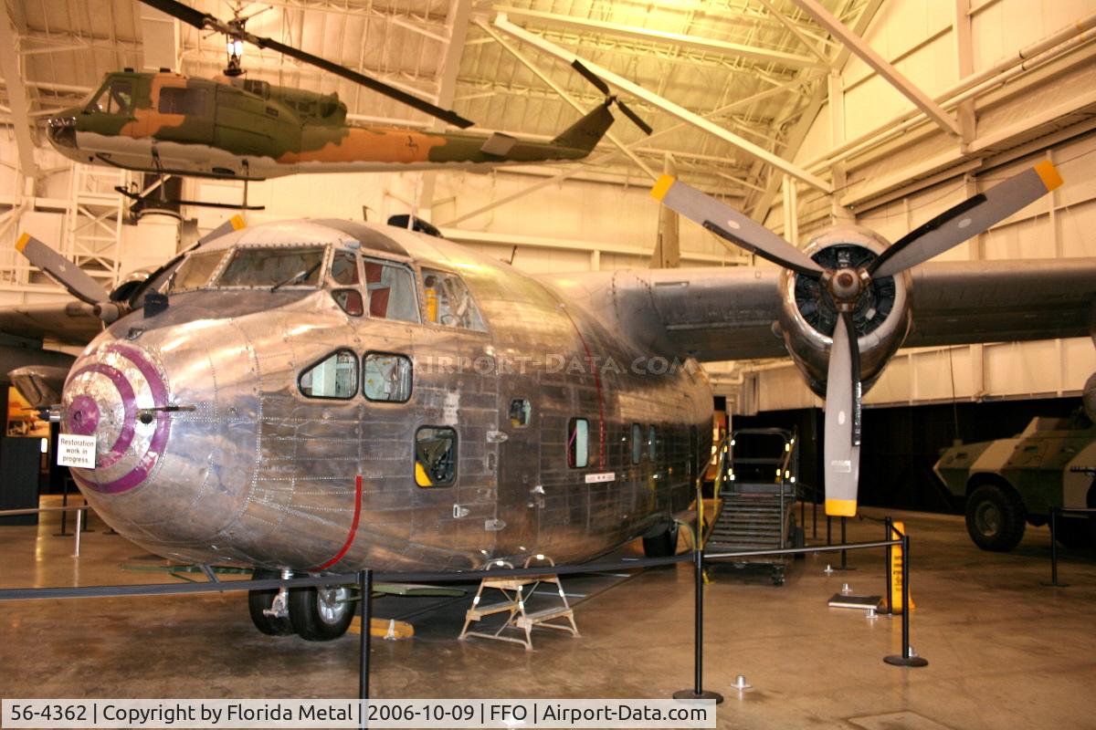 56-4362, 1956 Fairchild C-123K-17-FA Provider C/N 20246, Fairchild C-123K Provider