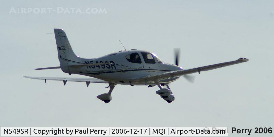 N549SR, 2006 Cirrus SR22 C/N 2177, Headed off into the afternoon sun, en route to Baltimore Washington Int'l