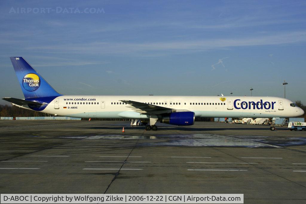 D-ABOC, 1998 Boeing 757-330 C/N 29015, visitor