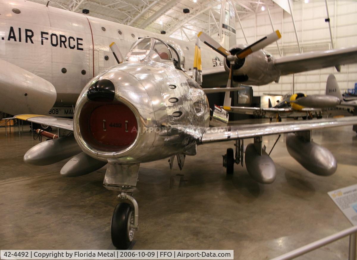 42-4492, North American F-86F Sabre C/N 191-188, North American F-86 Super Sabre