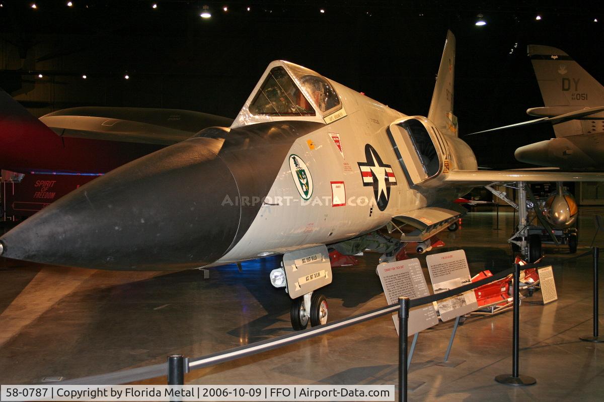 58-0787, 1958 Convair F-106A Delta Dart C/N 8-24-118, Convair F-106A Delta Dart