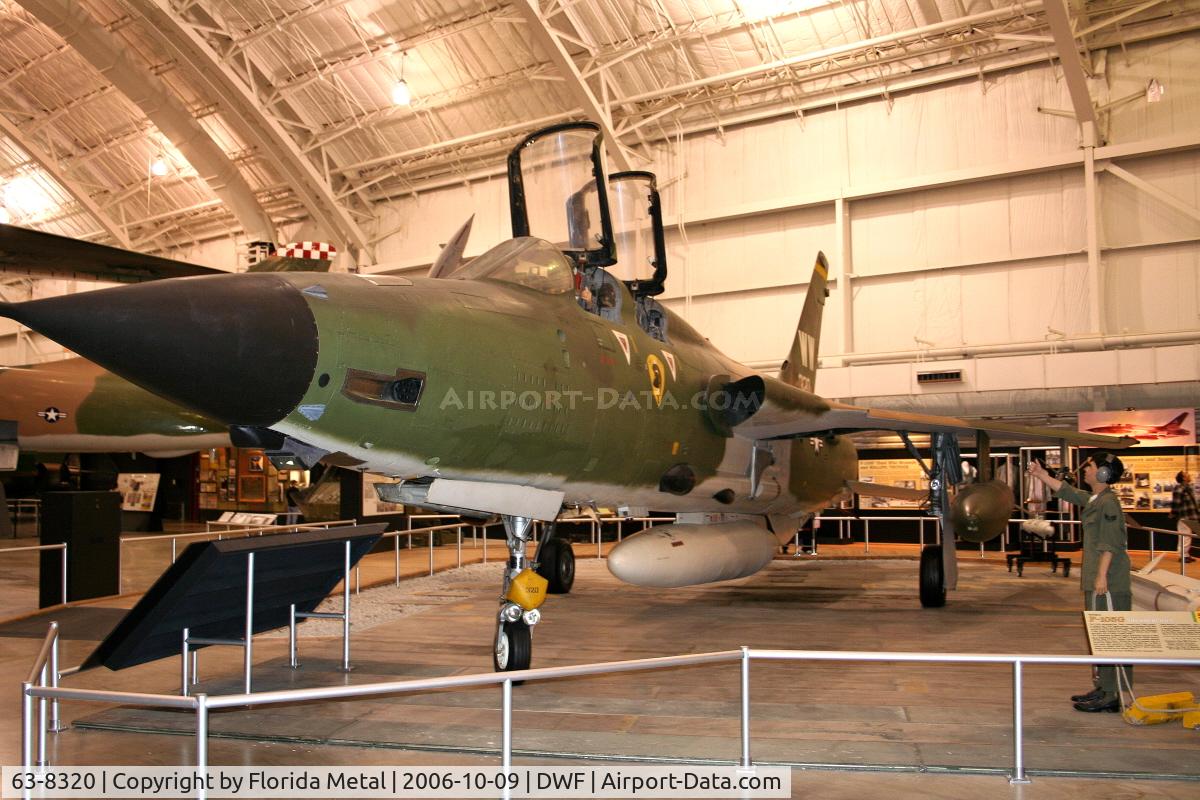 63-8320, 1963 Republic F-105G-1-RE Thunderchief C/N F097, Republic F-105D Thunderchief