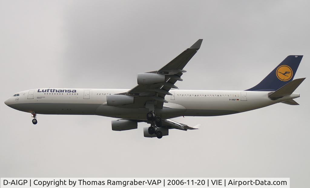 D-AIGP, 1998 Airbus A340-313X C/N 252, Lufthansa A340-300