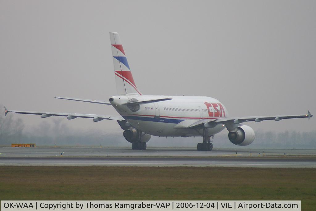 OK-WAA, 1991 Airbus A310-304/ET C/N 564, CSA Czech Airlines A310-300