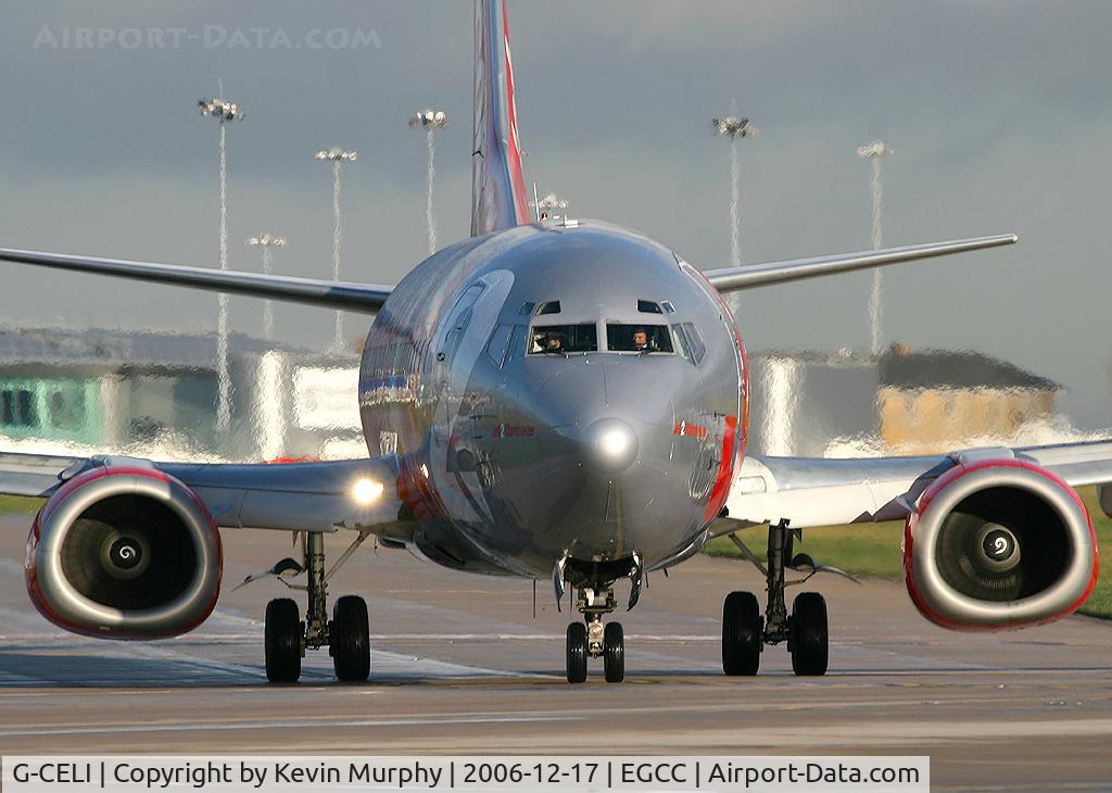 G-CELI, 1986 Boeing 737-330 C/N 23526, Jet 2 face on