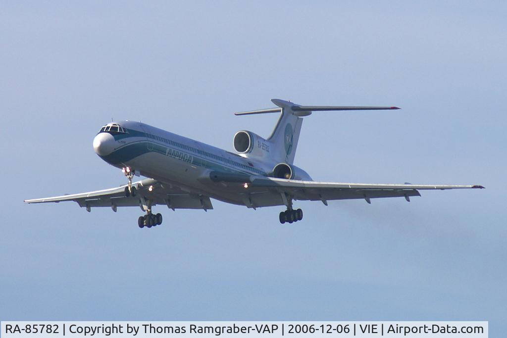 RA-85782, 1993 Tupolev Tu-154M C/N 93A966, Alrosa TU-154B-2
