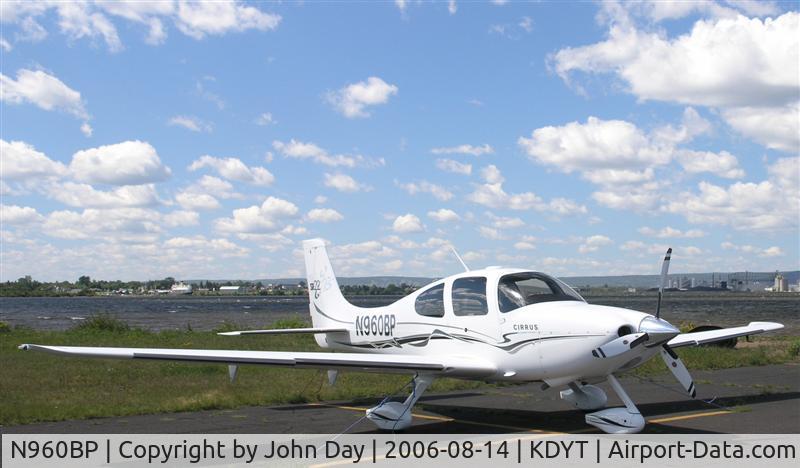 N960BP, 2004 Cirrus SR22 GTS C/N 1110, August in Duluth, MN