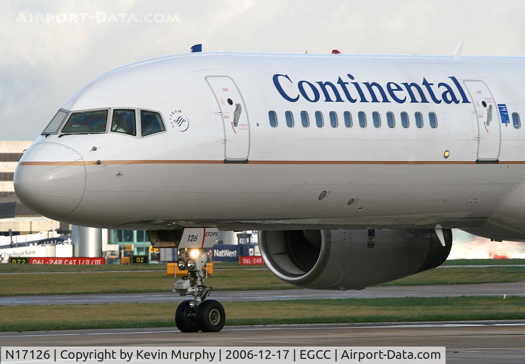 N17126, 1998 Boeing 757-224 C/N 27566, Conti 757