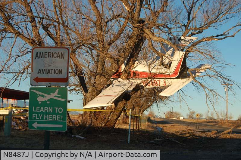 N8487J, 1967 Cessna 150G C/N 15066387, Ouch