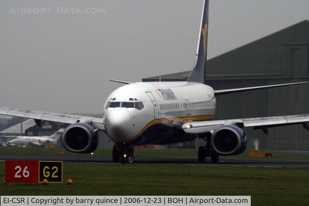 EI-CSR, 2001 Boeing 737-8AS C/N 29931, 737-800 RYANAIR