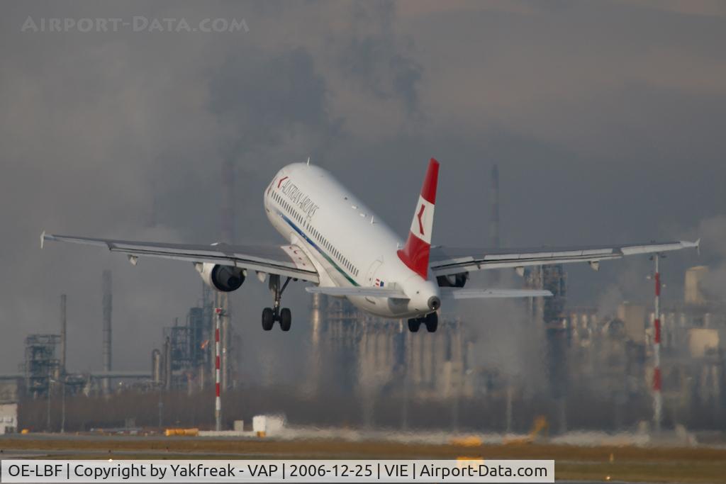 OE-LBF, 2001 Airbus A321-211 C/N 1458, Austrian Airlines Airbus 321