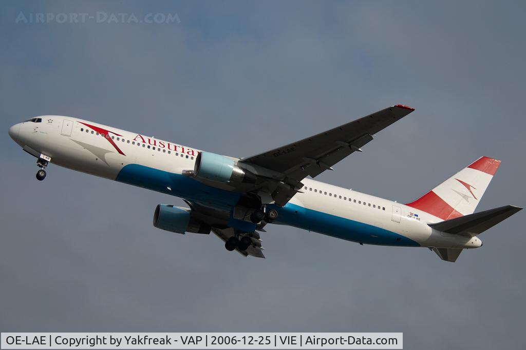 OE-LAE, 2000 Boeing 767-3Z9/ER C/N 30383, Austrian Airlines Boeing 767-300