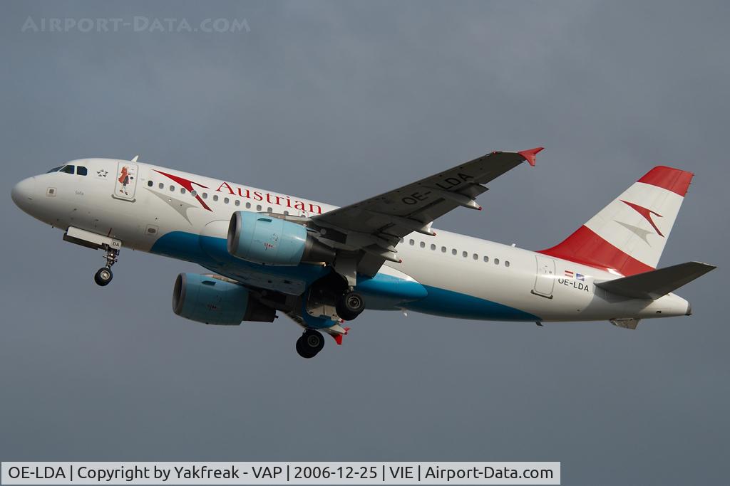 OE-LDA, 2004 Airbus A319-112 C/N 2131, Austrian Airlines Airbus 319
