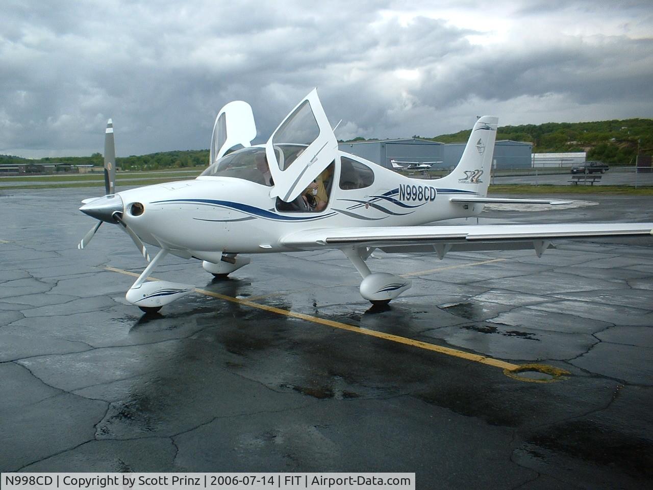 N998CD, 2003 Cirrus SR22 C/N 0482, 2003 Cirrus - First Re-Sale of PFD SR22 Custom Stripes by AirGraphics