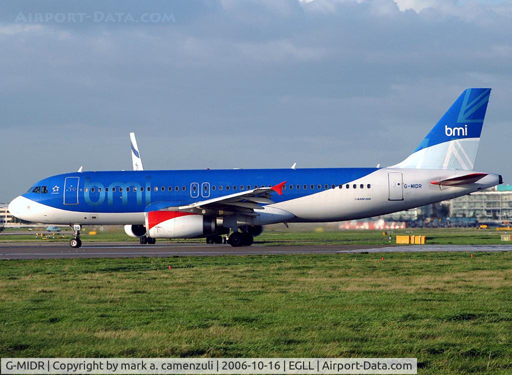 G-MIDR, 2002 Airbus A320-232 C/N 1697, A.320