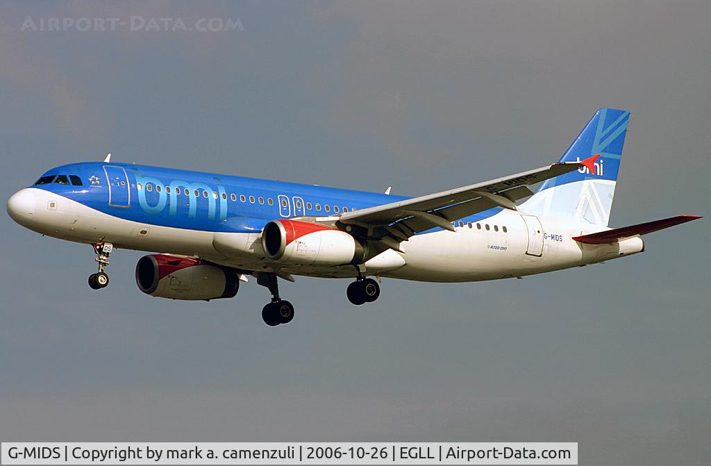G-MIDS, 2001 Airbus A320-232 C/N 1424, A.320