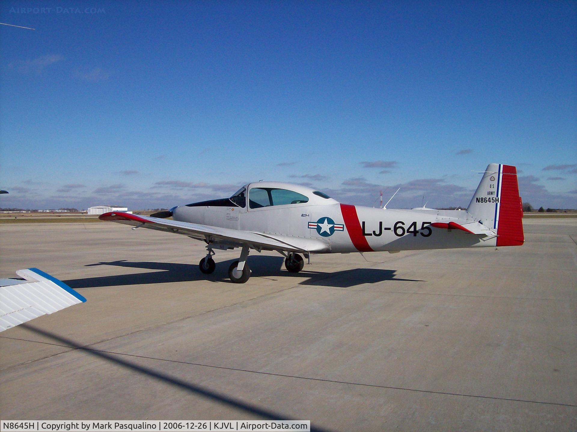 N8645H, 1947 North American Navion C/N NAV-4-645, Navion