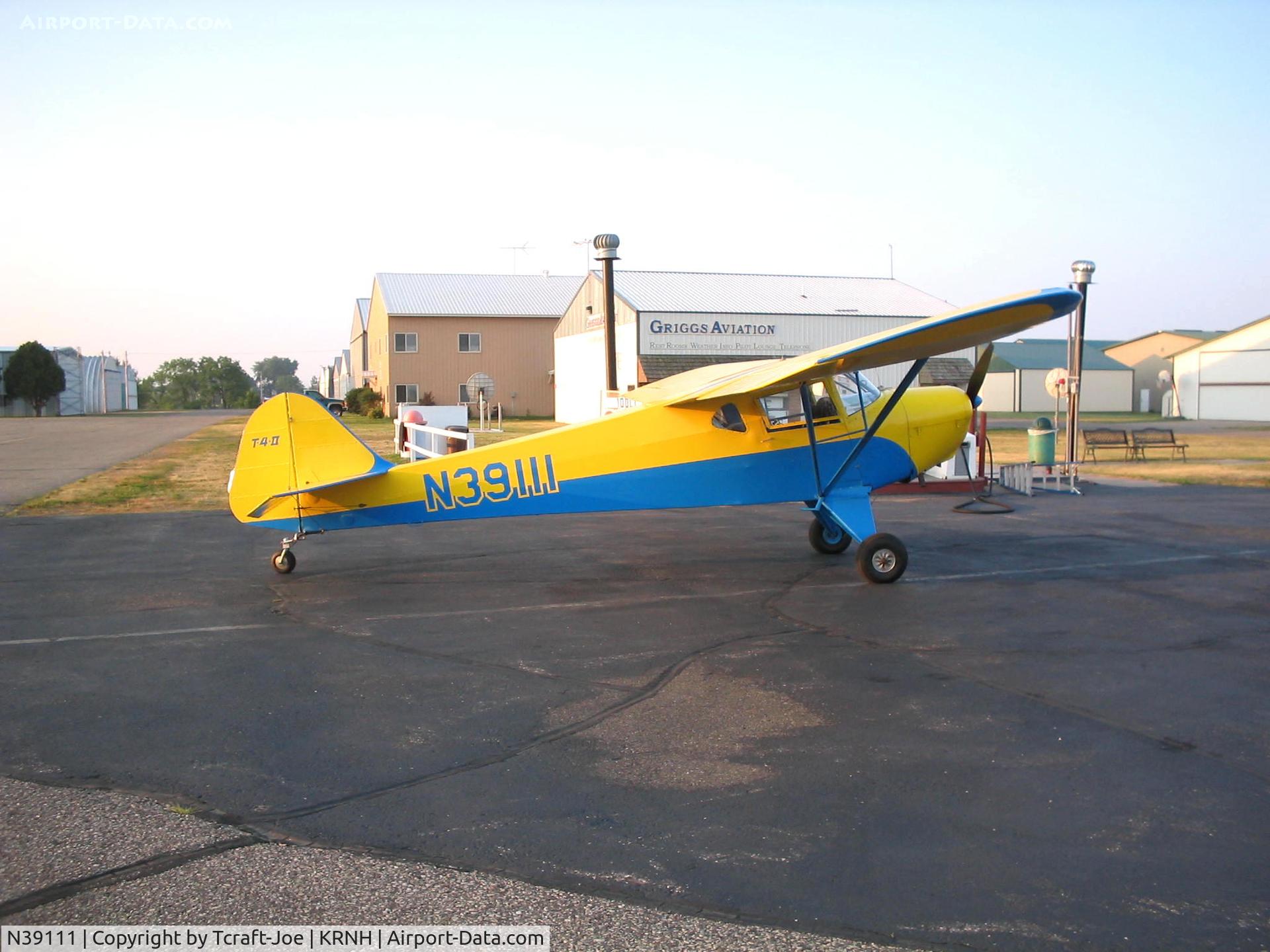 N39111, 1941 Taylorcraft BF12-65 C/N 3328, 1941 BF12 65 Taylorcraft   T-4-2