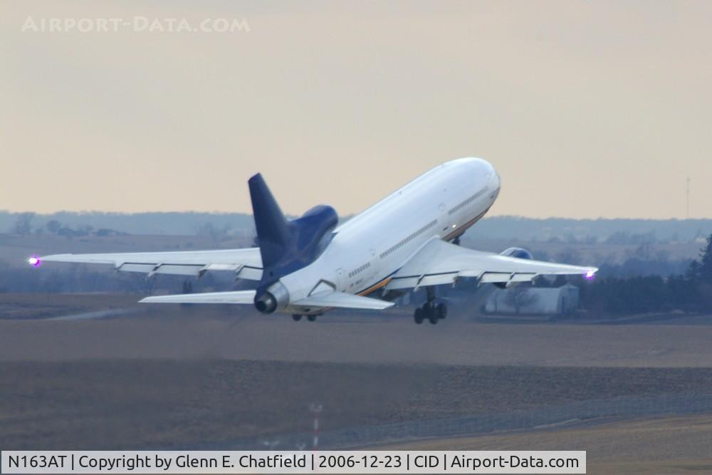 N163AT, 1982 Lockheed L-1011-385-3 TriStar 500 C/N 293A-1229, Airborne for the Alamo Bowl