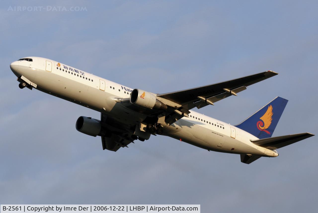 B-2561, 2000 Boeing 767-3BG/ER C/N 30563, Hainan Airlines