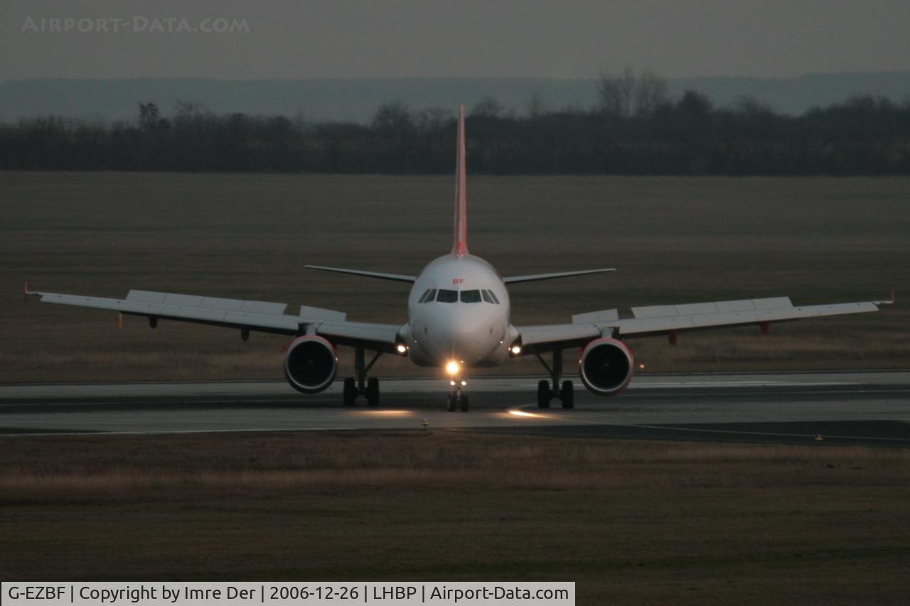 G-EZBF, 2006 Airbus A319-111 C/N 2923, easyJet