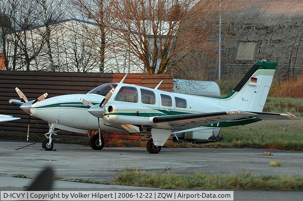 D-ICVY, Beechcraft 58P Pressurized Baron C/N TJ-46, Beech Baron 58P