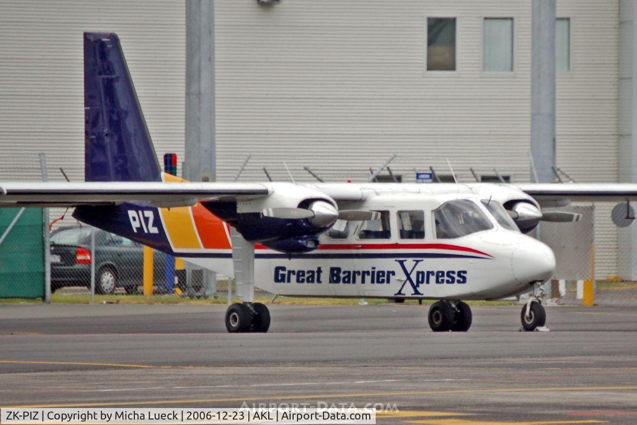 ZK-PIZ, 1977 Britten-Norman BN-2A-26 Islander C/N 2012, Parked in Auckland