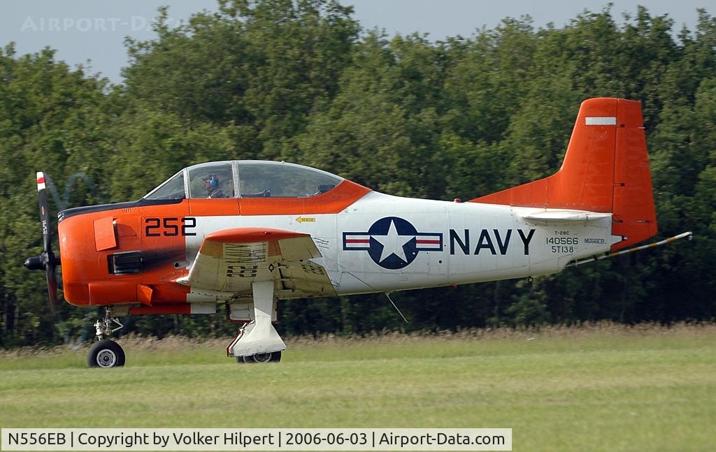 N556EB, 1985 North American T-28C Trojan Trojan C/N 226-143 (140566), T-28C
