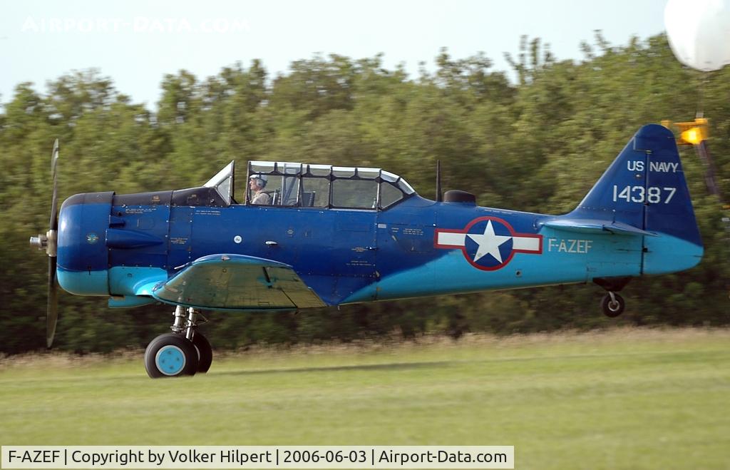 F-AZEF, North American T-6G Texan C/N 182-074, North American T-6G-1-NH
