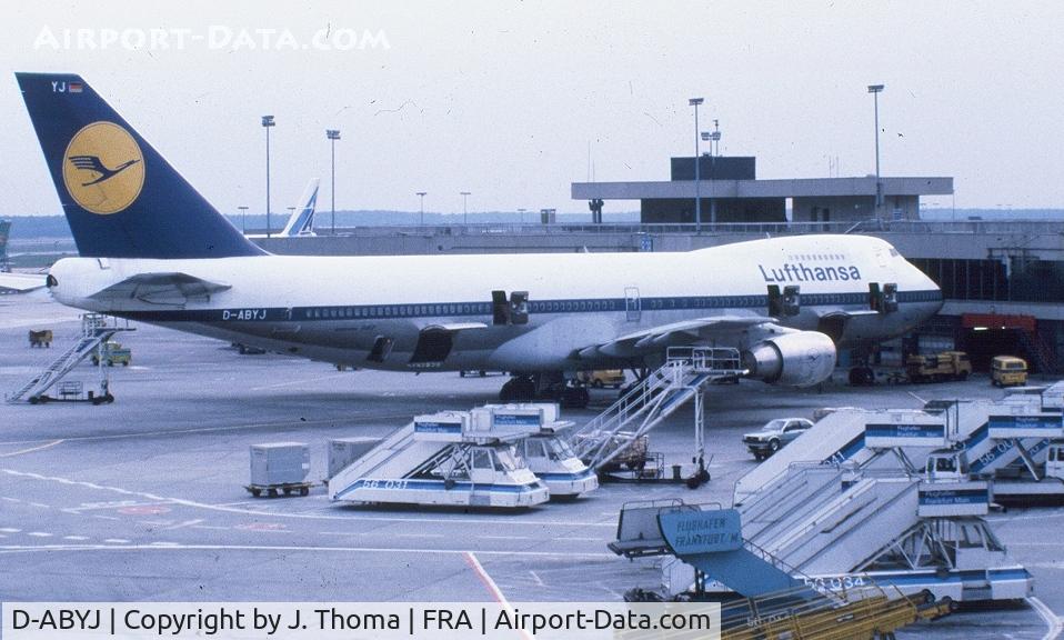 D-ABYJ, 1976 Boeing 747-230B C/N 21220, Boeing 747-200