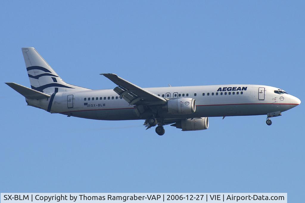 SX-BLM, 1991 Boeing 737-42C C/N 24813, Aegean B737-400