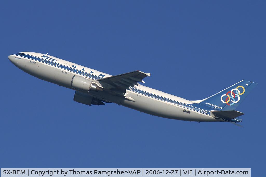SX-BEM, 1991 Airbus A300B4-605R C/N 603, Olympic A300-600
