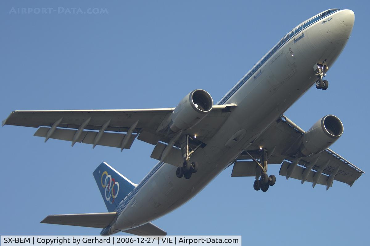 SX-BEM, 1991 Airbus A300B4-605R C/N 603, Rare Visitor @ Vienna; Airbus 300B4-622R