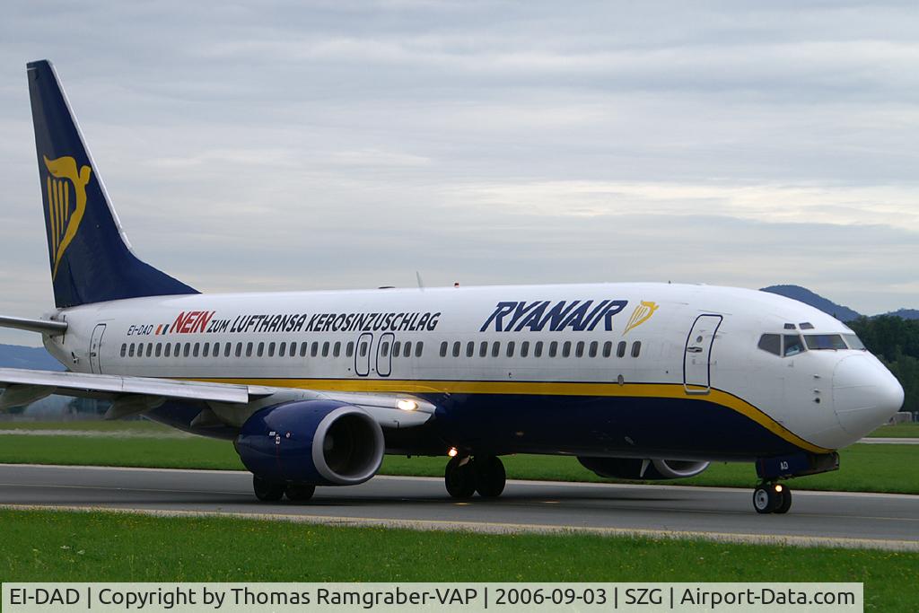 EI-DAD, 2002 Boeing 737-8AS C/N 33544, Ryanair B737-800 
